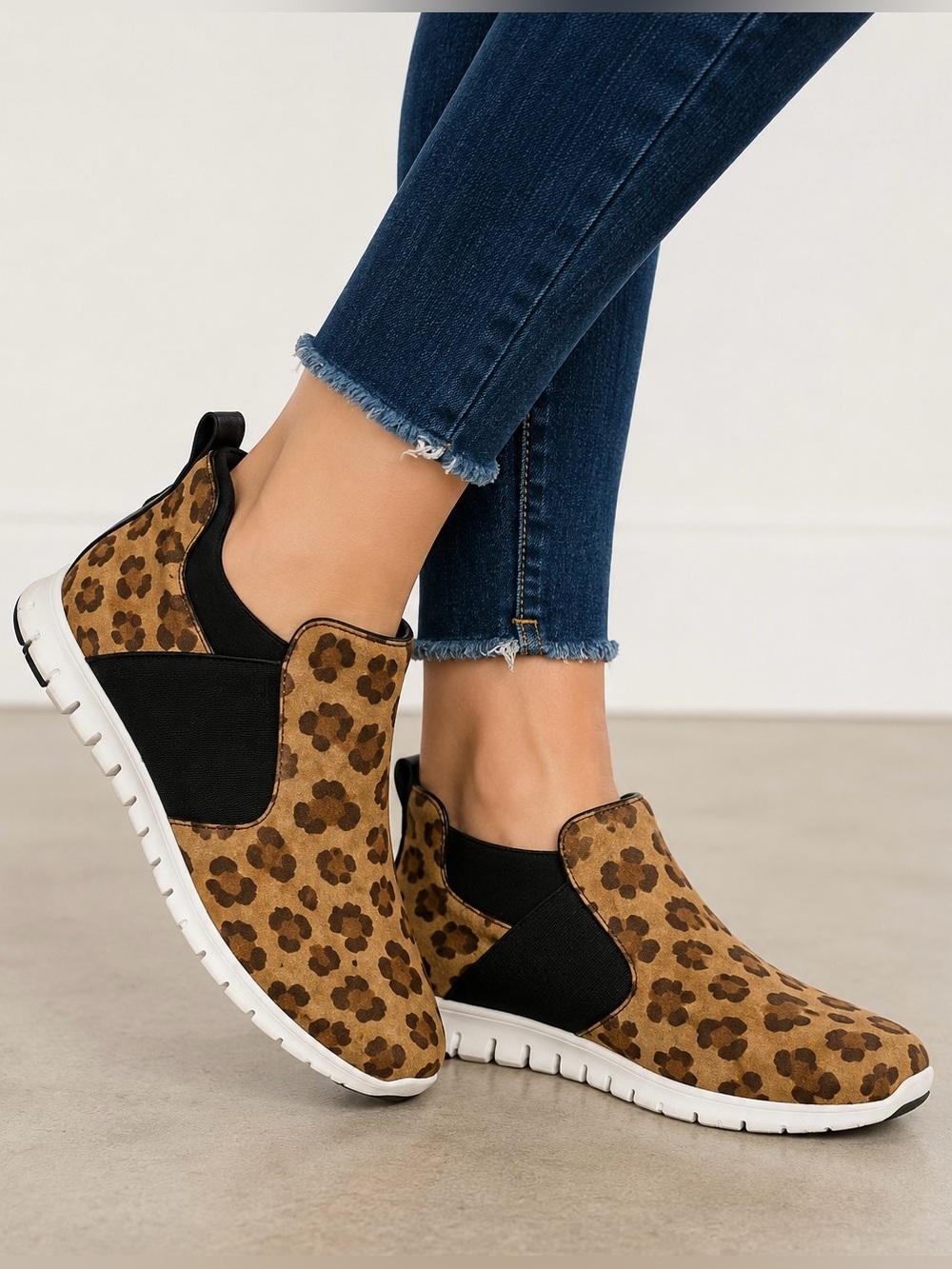 Cole Haan Women’s Size 8 Zerogrand Ocelot Haircalf Leopard Slip On Boot W12324